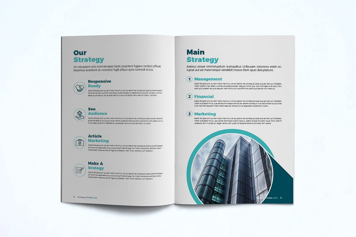 Comapany Profile Template, a Brochure Template by UnicodeID (Photo 7 of 12)