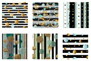 Black and White Stripe Background, a Pattern Graphic by CreationArt (Thumbnail 3 of 5)