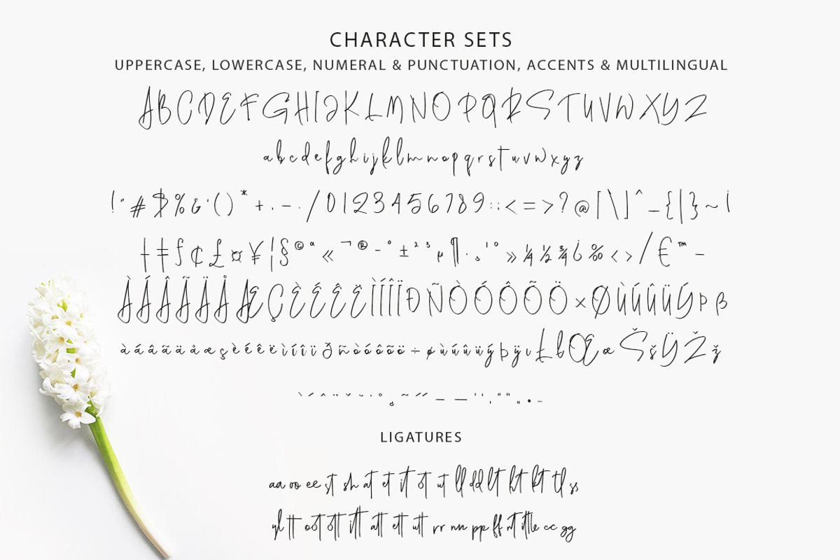 Genit - Classy Handwritten Font, a Script Font by Motokiwo (Photo 12 of 13)