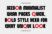 Reziko - Bold Condensed Font, a Sans Serif Font by Flawless And Co (Thumbnail 4 of 10)