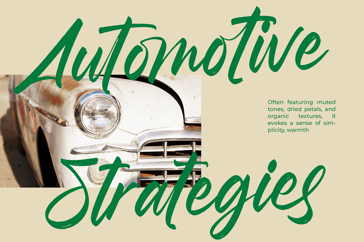 Hamilton Brittany Bold Brush Font, a Script Font by Letterena Studios Script (Photo 12 of 20)