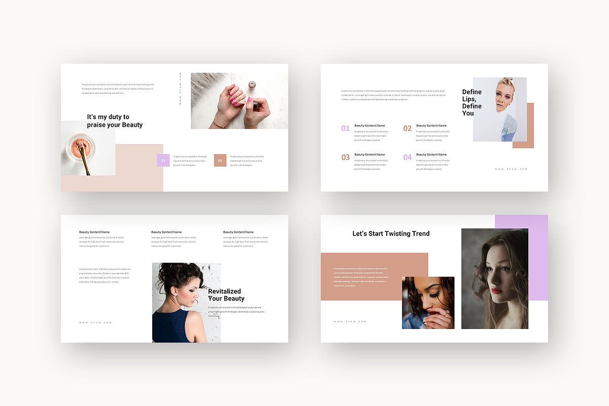 Kyaw : Beauty Product Google Slides, a Presentation Template by Punkl Camp (Photo 5 of 16)