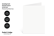 US A2 Greeting Card Photoshop Mockup, a Product Mockup by Rocket & Indigo (Thumbnail 3 of 3)