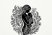 loving mother and children, a Person Illustration by Amazin_art (Thumbnail 36 of 46)