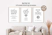 Airbnb Welcome Book Template, a Magazine Template by ShopRShop (Thumbnail 5 of 11)