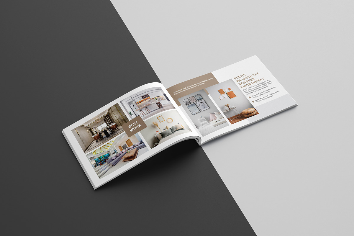 Interior Brochure | Catalog, a Brochure Template by Template Shop