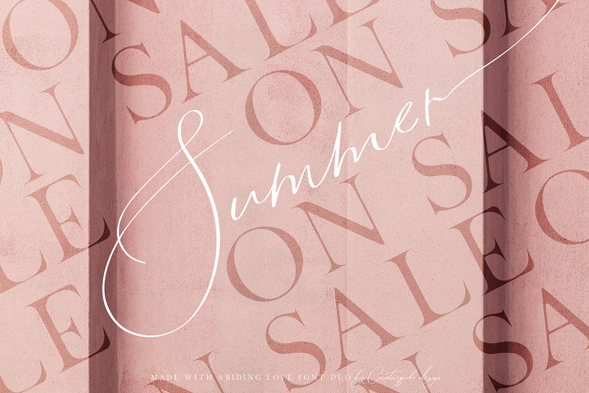 Abiding Love Collection Fonts preview 2