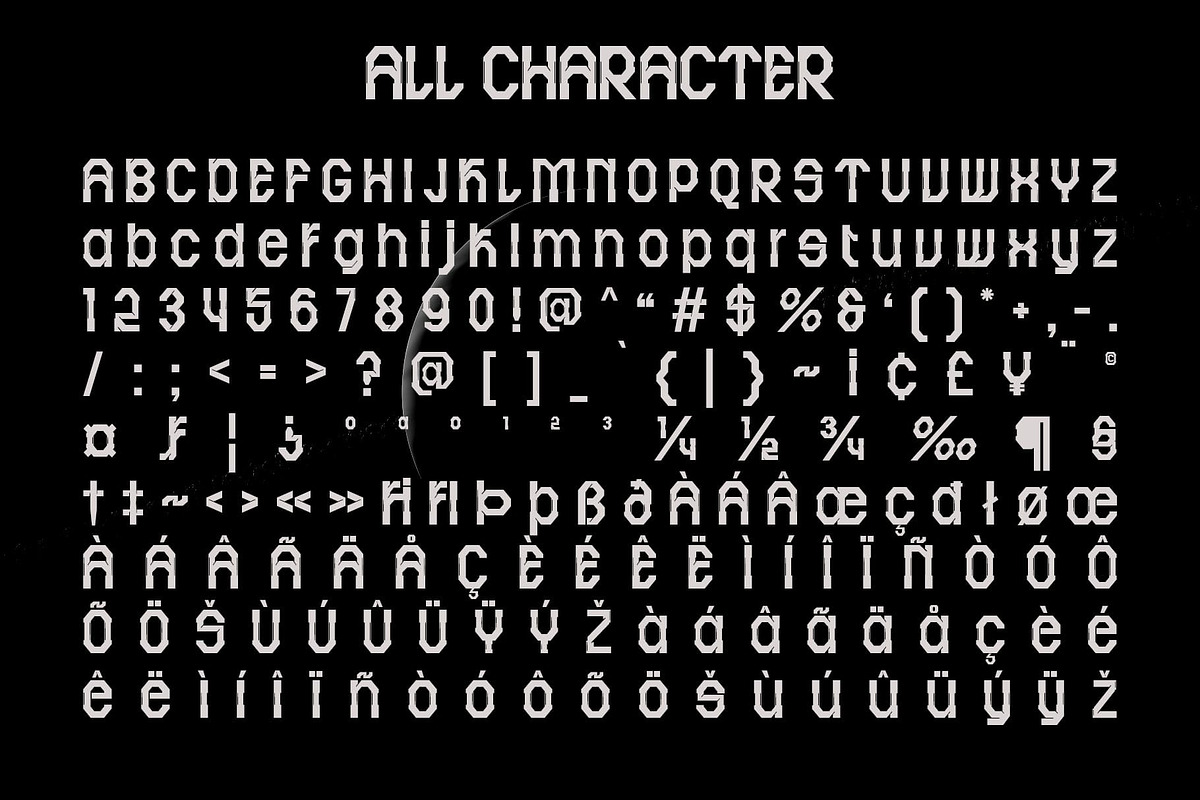Cybros – Futuristic Typeface, a Sans Serif Font by Craft Supply Co. (Photo 8 of 8)