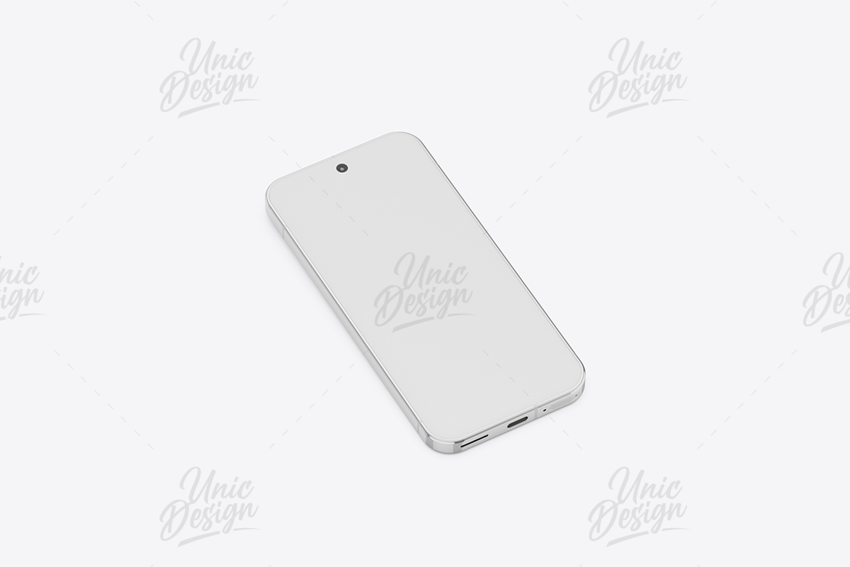 Google Pixel 9 Pro XL Phone Mockup, an Android Mockup by UnicDesign (Photo 8 of 21)
