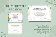 5 Organic Certificates Templates, a Templates & Theme by TemplateCastleStore (Thumbnail 9 of 9)
