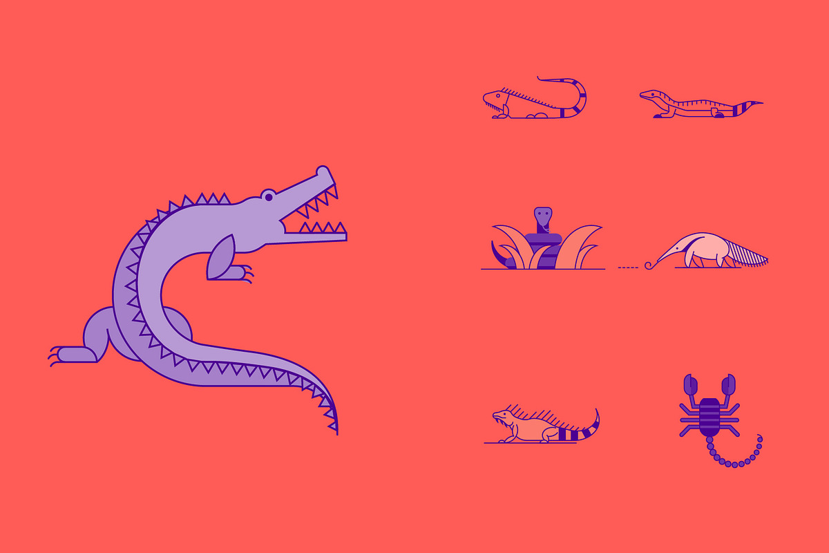 Minimal Animal Icons, a Branding & Logo Template by Kursat Unsal (Photo 10 of 16)