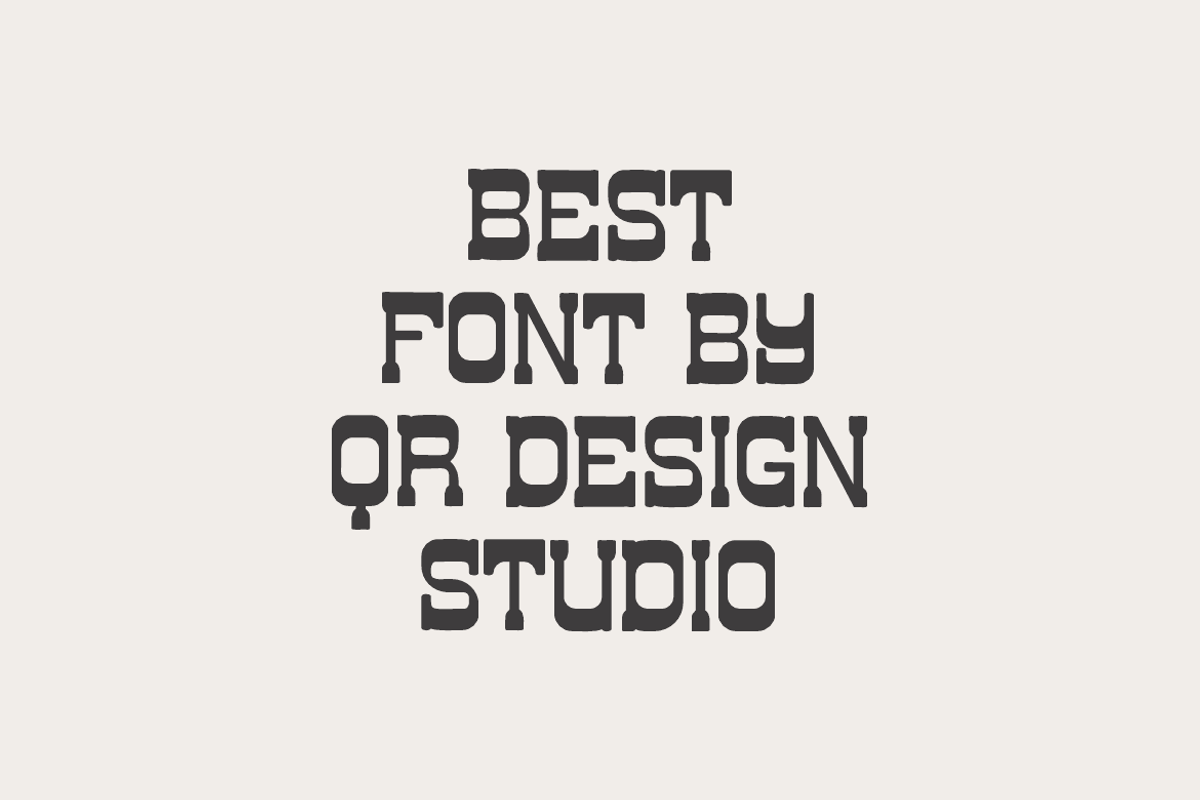 Garphel - Typewriter Slab Font, a Slab Serif Font by QR Design Studio (Photo 2 of 9)