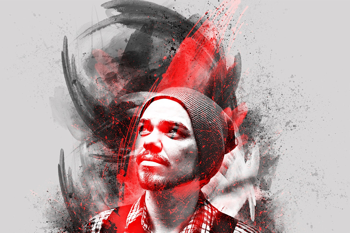 Poster Creator Photoshop Action, an Action Add-On by MRI STUDIO (Photo 4 of 16)