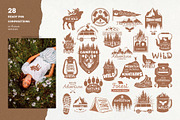 Wilderness & Camping graphic set, an Object Graphic by VerAna (Thumbnail 8 of 24)