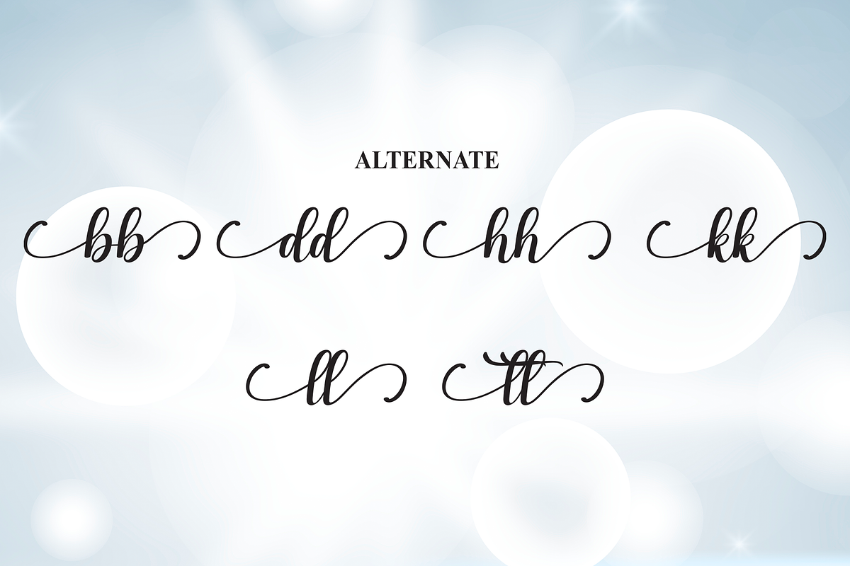 Light | Script Font, a Handwritten Font by Scratchones (Photo 8 of 9)