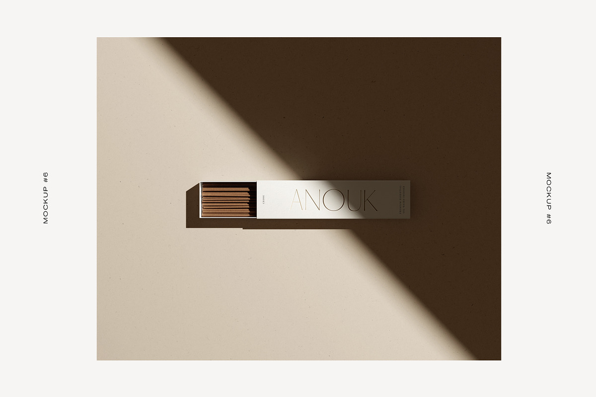 Incense Packaging Mockups – Anouk, a Packaging Mockup by October November (Photo 7 of 10)