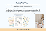 ADHD Adult Workbook and Planner, a Print Template by CounsellorCronan (Thumbnail 2 of 7)