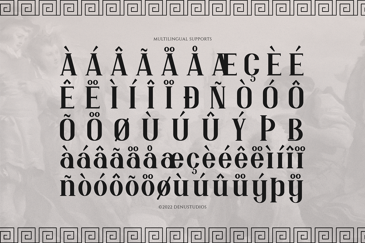 Enda Danila | Decorative Display, a Blackletter Font by Denustudios (Photo 11 of 12)