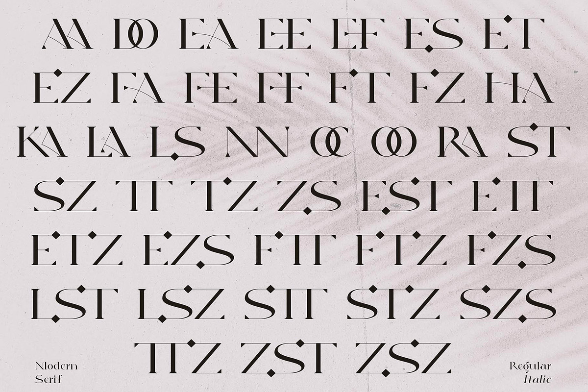 Arafah - Elegant & Modern Serif, a Serif Font by StudioinBry (Photo 8 of 20)