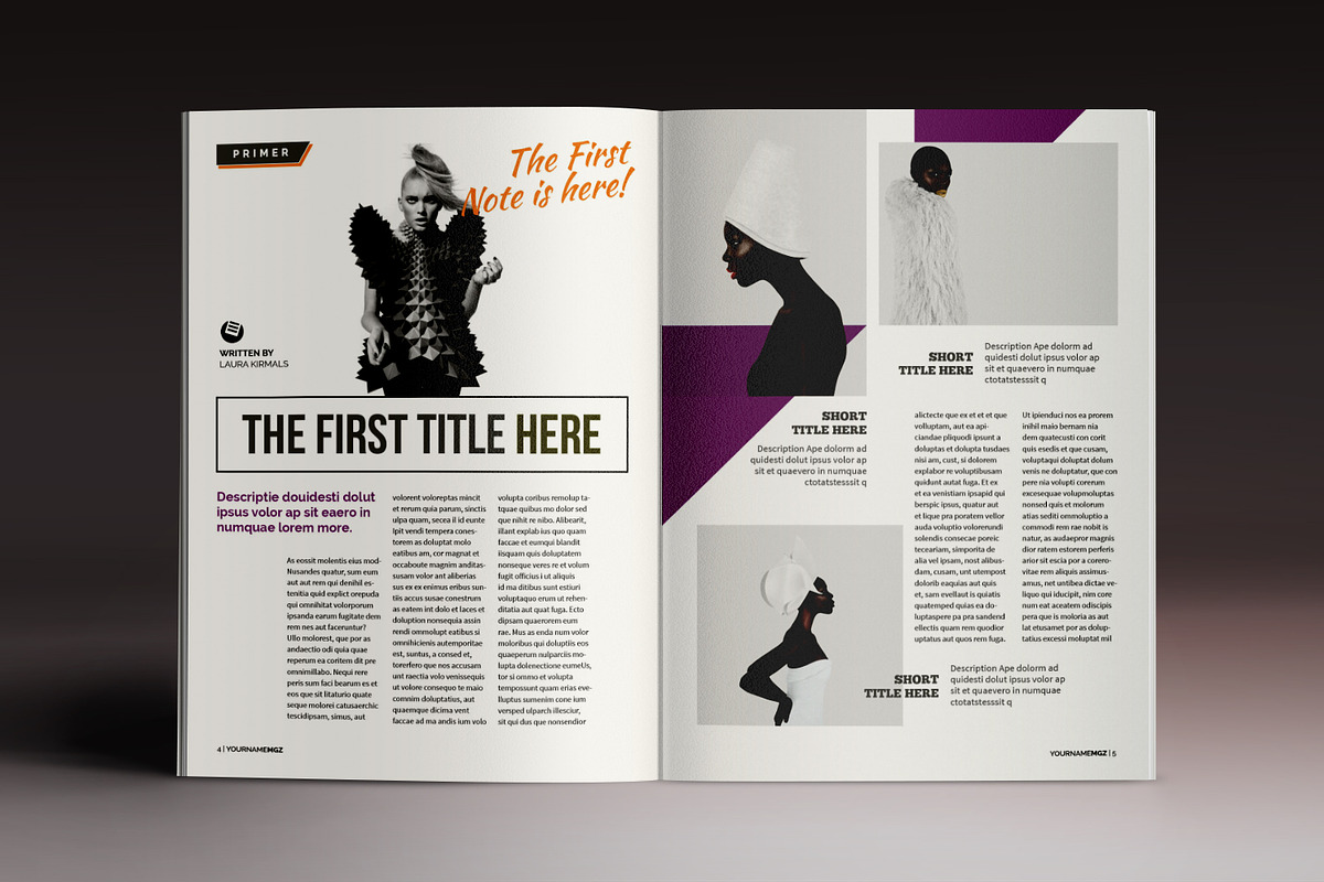 The Multiply MGZ, a Magazine Template by Luuqas Design (Photo 4 of 18)