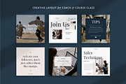 Influencer Media Kit - PS & CANVA, a Social Media Template by Visuel Colonie® (Thumbnail 5 of 14)