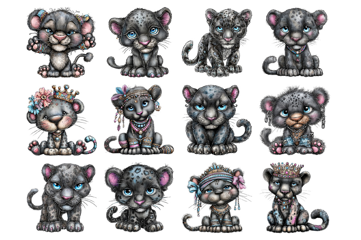 African Panther Black History Clipar, an Illustration by Design Market (Photo 3 of 3)