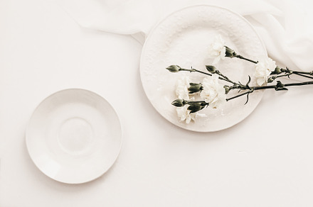 Elegant whiteneutral floral stock stock photo containing styled stock and