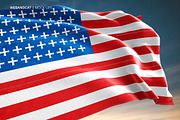 3D Flag Mock-Up, an Advertising Mockup by WebAndCat (Thumbnail 5 of 20)