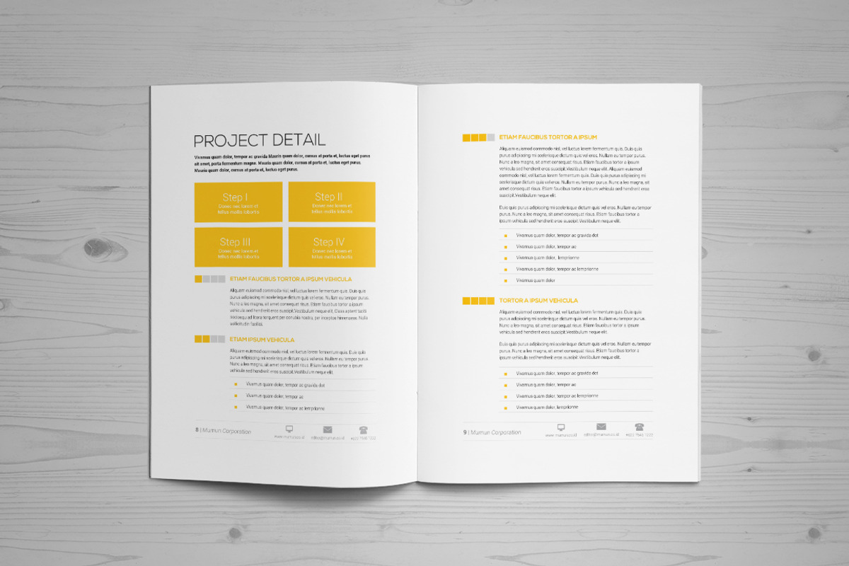 Basic Proposal Template, a Stationery Template by binangkit (Photo 6 of 8)