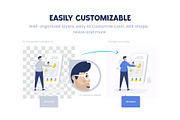 15 Job Recruitment Illustrations, a Work Illustration by Ilusiku Studio (Thumbnail 3 of 5)
