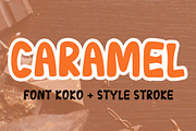 Koko - fun display font, a Font by Fontcastle (Thumbnail 5 of 7)