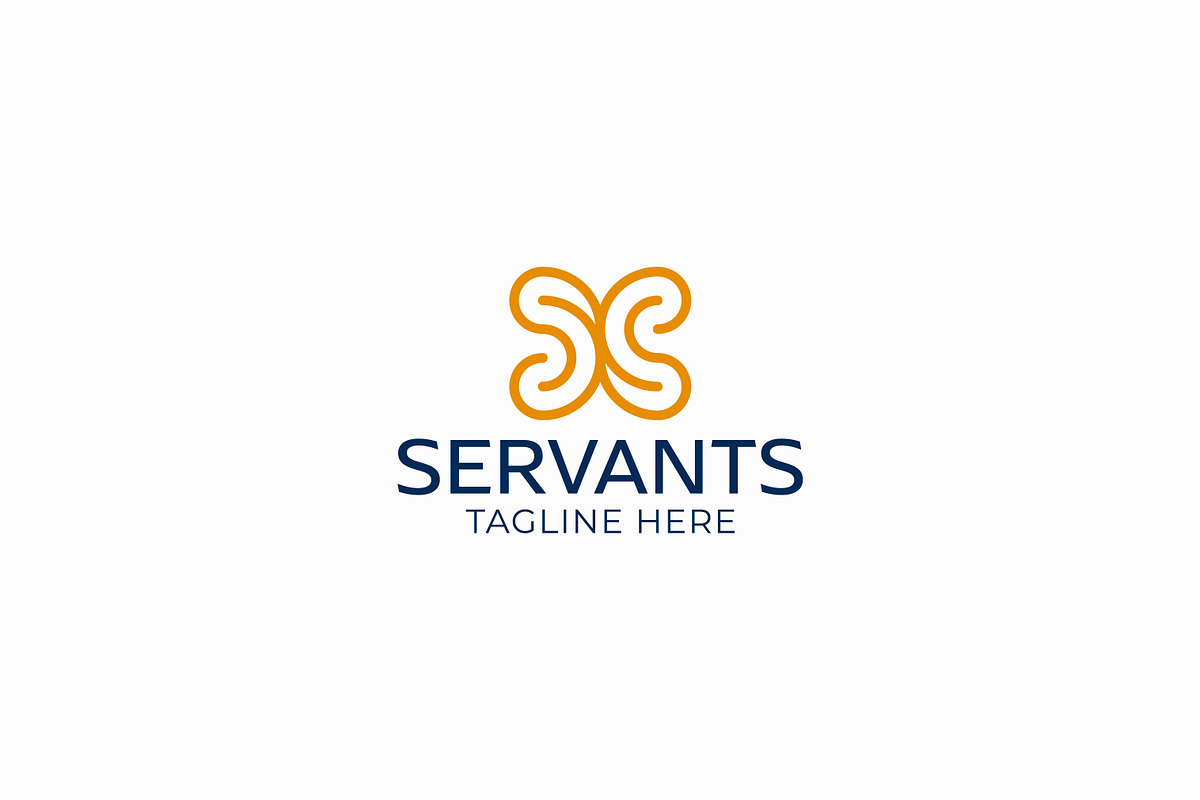 Sign Symbol Servant Logo Abstract, a Branding & Logo Template by Signatoro (Photo 1 of 3)