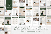 Ebook Design for Content Creators, a Magazine Template by The Little Lily Studio (Thumbnail 1 of 5)