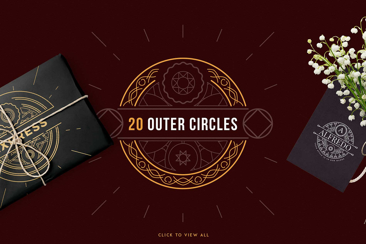 Emblem Creator all in one file -50%, a Branding & Logo Template by VP Fonts (Photo 5 of 10)