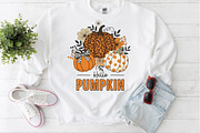 Fall Floral Pumpkin Png, an Illustration by Craft Nest (Thumbnail 6 of 6)