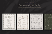 Wedding Timeline & Itinerary Kit, an Object Graphic by The October Creative (Thumbnail 7 of 22)