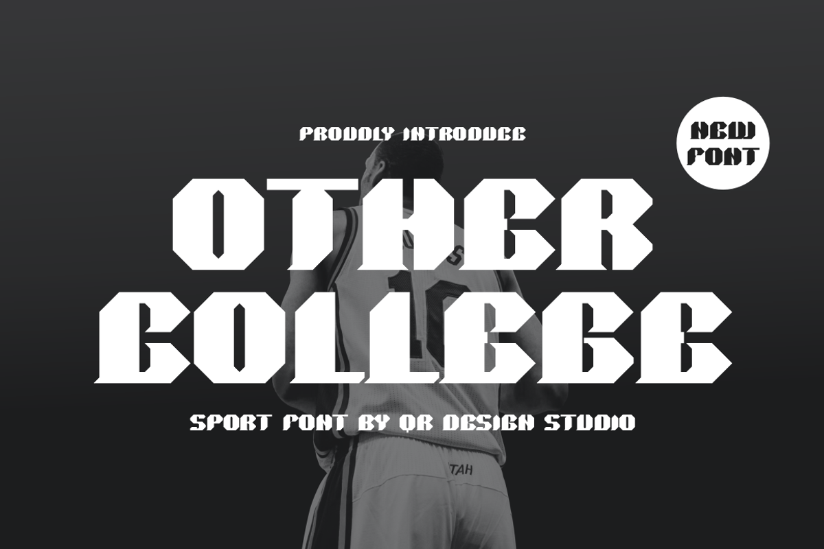 Other College Font, a Serif Font by QR Design Studio (Photo 1 of 7)
