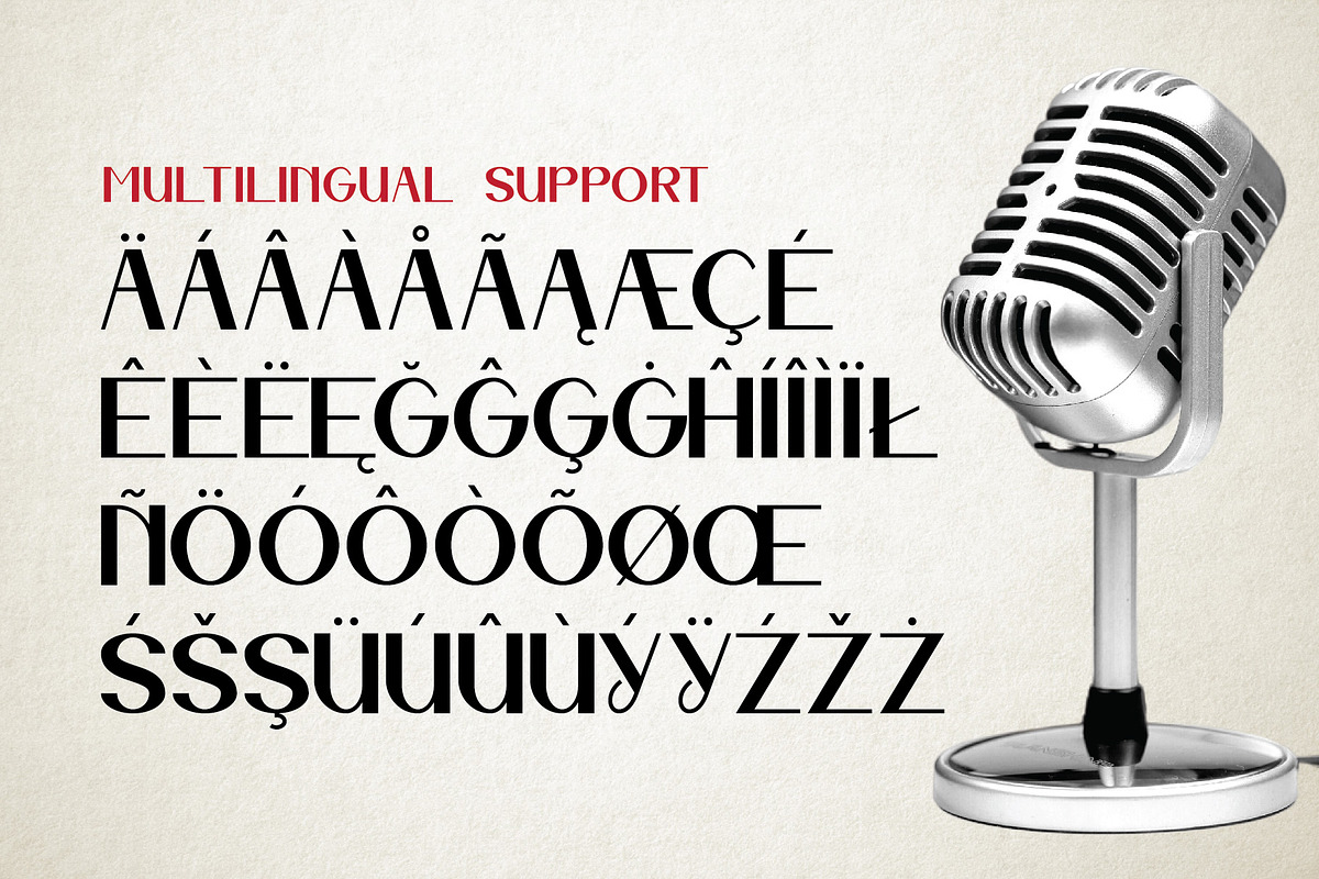 Retro Sound Ligature Label Font, a Sans Serif Font by JumboDesign (Photo 5 of 6)