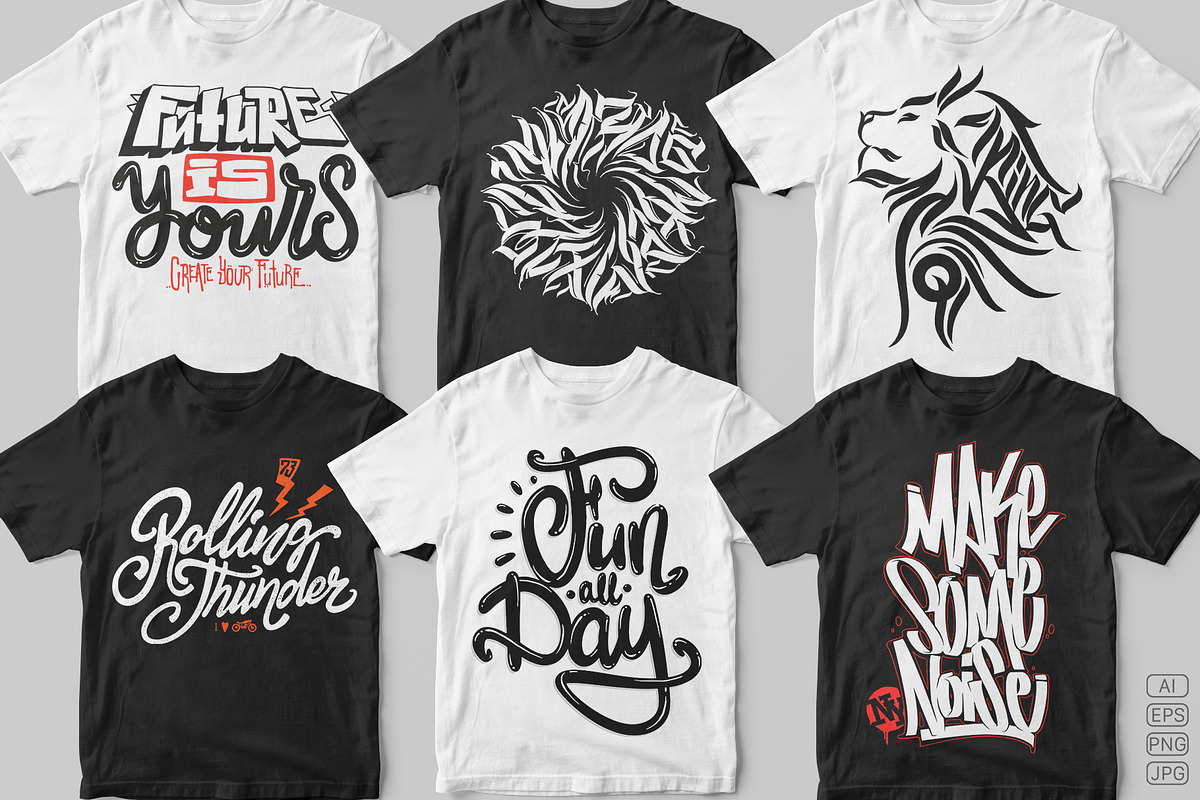T-shirt graphics set 9, an Illustration by Urbanshop (Photo 1 of 7)