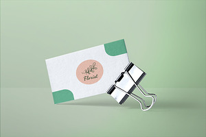 Flower Shop Business Card