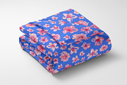 Pink Watercolor Flowers, a Pattern Graphic by MalyskaStudio (Thumbnail 12 of 13)