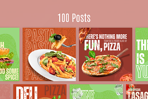 Food Instagram Kit Canva