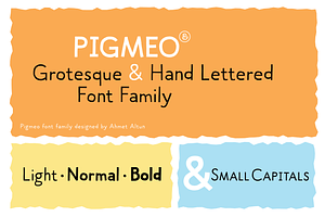 Pigmeo Font Family