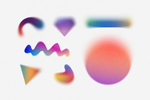 Abstract Gradients & Shapes