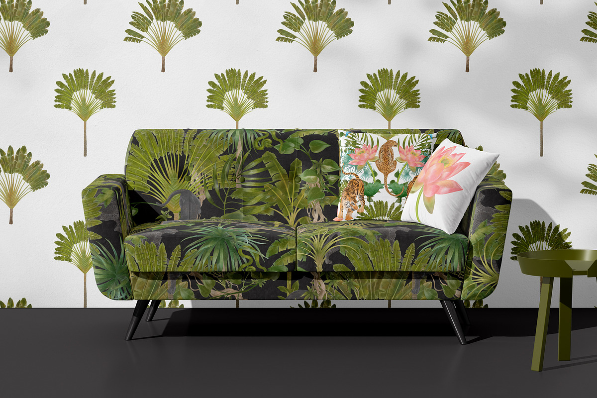 Jungle Book clipart and patterns, an Object Graphic by mila_leev (Photo 15 of 17)