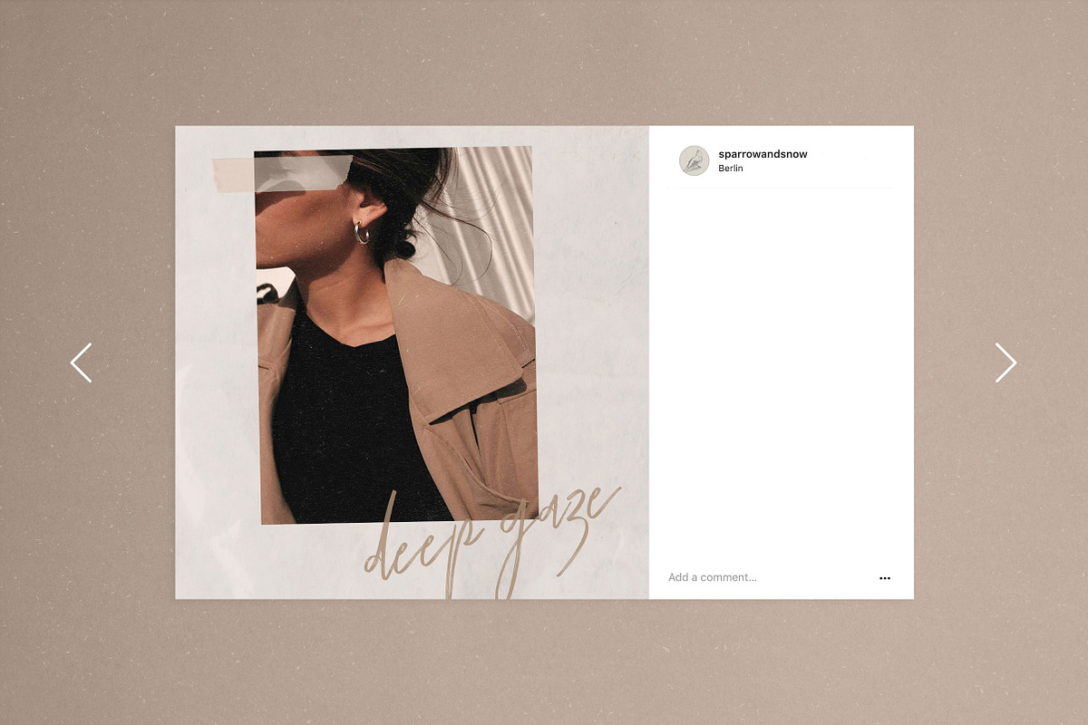 Paper and Film Social Kit, a Social Media Template by Sparrow & Snow (Photo 11 of 12)