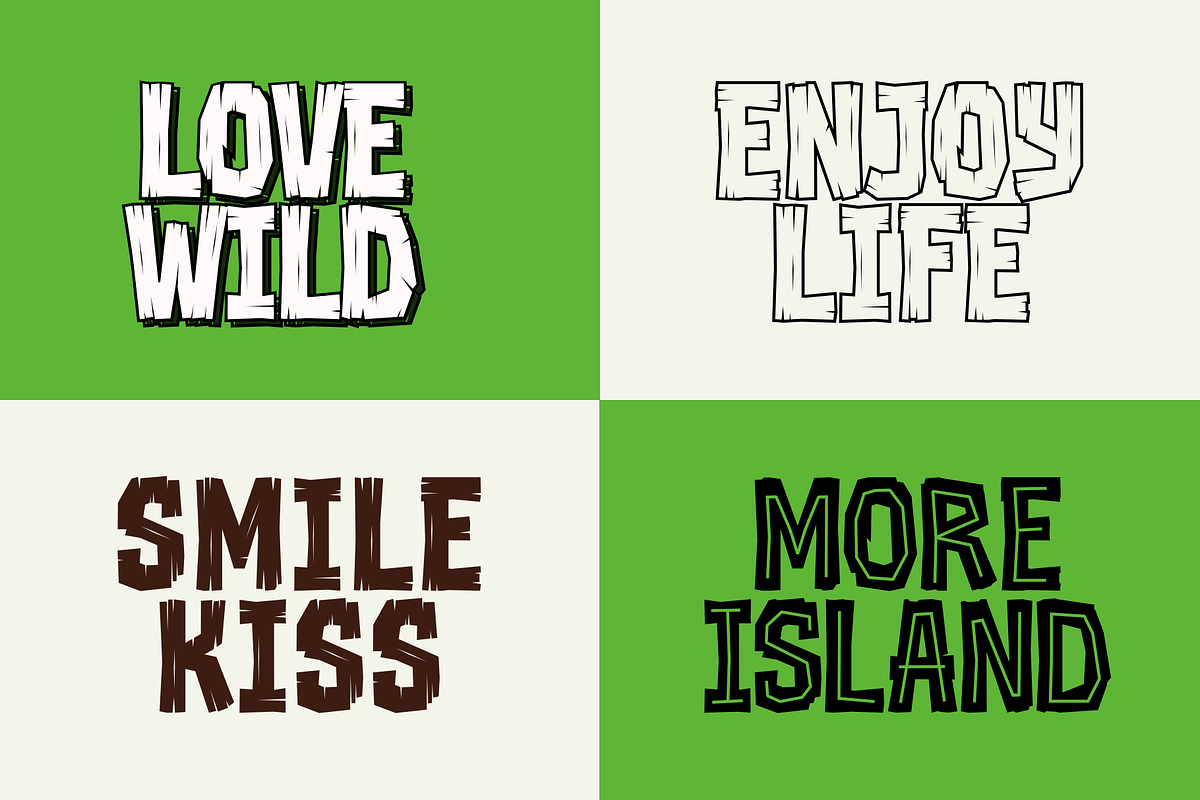 Realwood - Display Font, a Sans Serif Font by Sronstudio (Photo 11 of 18)