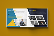Square Bi-Fold Corporate Brochure, a Brochure Template by ferdousi0791 (Thumbnail 5 of 6)