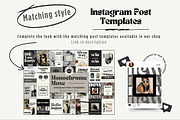 Monochrome Instagram Carousel Posts, a Social Media Template by Hell Yeah Designs (Thumbnail 9 of 10)