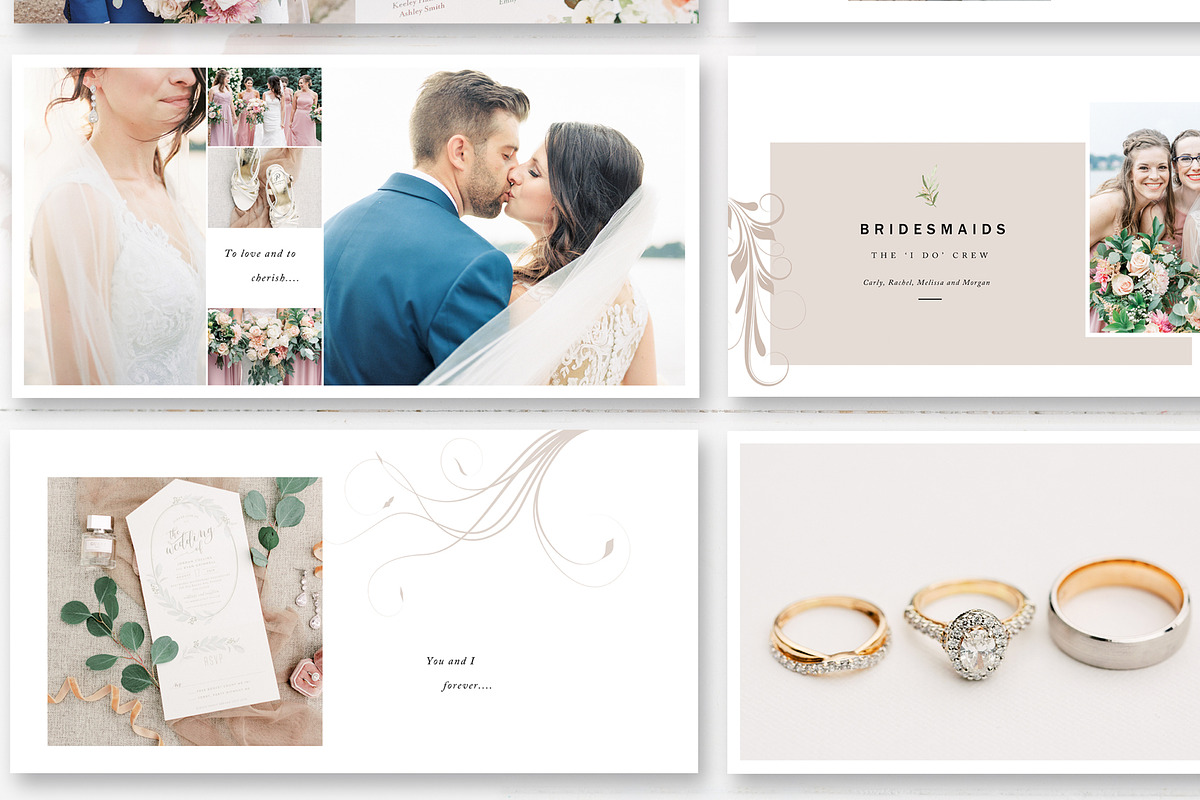 Wedding Photo Album Template, a Magazine Template by By Stephanie Design (Photo 3 of 8)